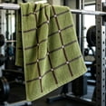 thumbnail image 5 of AUNVITO Bath Towel, 100% Cotton Towel, Quick Dry Absorbent Towel, Soft Bath Towel for Bathroom, 5 of 7