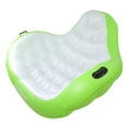 thumbnail image 2 of Swimline 56.5" Inflatable Lotus Blossom 2-Person Swimming Pool Float - Green/White, 2 of 3