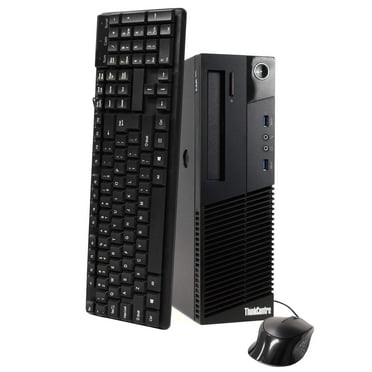 Lenovo ThinkCentre M93P Desktop Computers, Intel Core i5, 16GB, 1TB HD, DVD, Black