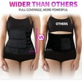 thumbnail image 6 of COMFREE Women's Sauna Waist Trainer Sweat Belt Compression Trimmer Workout Fitness Shapewear, 6 of 7