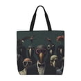 thumbnail image 1 of Easygdp Stylish Avian Gathering Bolsa Tote para Mujer, Bolso de Hombro para Trabajo, Playa, Viajes, Compras y Supermercado, 1 of 7