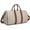 Beige-4, variant on Unisex PU Leather Monogrammed Duffel Bag Large Capacity Carry-On