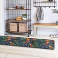 thumbnail image 4 of SKYSONIC 2X6 Feet Colorful Leaf Parrots Runner Rug with Rubber Backing, Exotic Plants Non Slip Entryway Rug Runner Washable Soft Area Rug Carpet for Hallway Bedroom Kitchen Decor, 4 of 6