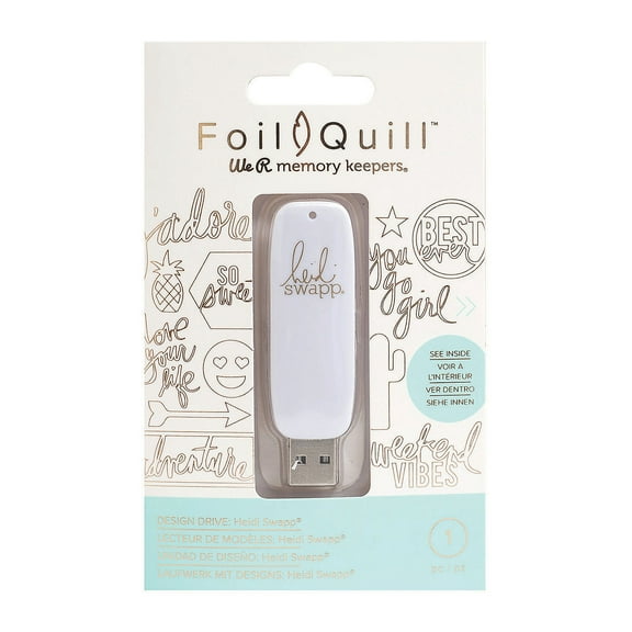 We R Memory Keepers® Designs USB Artwork Drive - Heidi Swapp®, Craft Supplies, Party Supplies, 1 Pieces