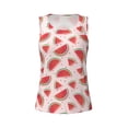 thumbnail image 4 of Gaeub Watermelon Women's Workout Tank Tops Lightweight Sleeveless Shirts for Women for Athletic Running Tennis Yoga - Large, 4 of 9