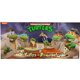 thumbnail image 1 of NECA Teenage Mutant Ninja Turtles: Turtles in Disguise Action Figure Playset, 1 of 2