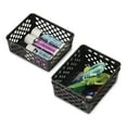 thumbnail image 4 of Officemate Achieva Medium Supply Basket, Pack of 3, Recycled, Black (26201), 4 of 4