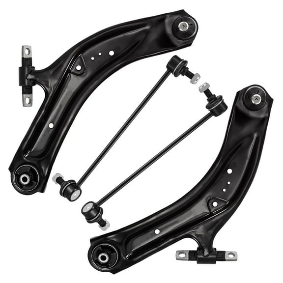 Detroit Axle - Front Lower Control Arm w/Ball Joint   Sway Bar End Links Replacement for 2014-2019 Nissan Rogue Sport - 4pc Set