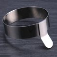 thumbnail image 3 of 2pcs Gadgets Nonstick Maker Eggs Ring Shaper Rings Egg Frying Mold Circle Cooking Small Kitchen Non Metal Fried Siver Size Round Pancake for Steel S Molds Stick Stainless, 3 of 5