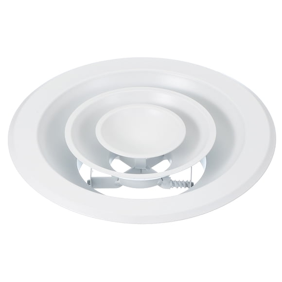 Difusor de aire redondo de 6", cubierta de conducto de ventilación de aire acondicionado o extracción de aire