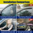 thumbnail image 7 of For 2002-2009 Dodge Ram Quad Cab 1500 2500 3500 Window Visors Sun Rain Guards*, 7 of 7