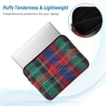 thumbnail image 2 of FORMRS 13-13.3 inch Laptop Sleeve Case Soft Carrying Quilted Computer Bag Cover, Red Green Pattern, 2 of 7
