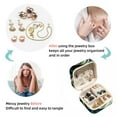 thumbnail image 4 of Fish Travel Portable Jewelry Stand and Organizer Box - Square Storage Box for Rings, Earrings, Necklaces, Bracelets, and More - Suitable for Girls and Women - Jewelry Boxes for Travel, 4 of 6