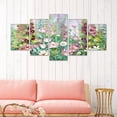 thumbnail image 2 of Cuadros Decorativos 5 piezas 5D bricolaje completo taladro diamante pintura Lotus bordado punto de cruz Kits decoración Ehuebsd Nuevos Originales, 2 of 8