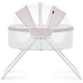 thumbnail image 2 of Dream On Me Day Dreamer 2-in-1 Convertible and Portable Bassinet in Lavender, Easy to Fold, 2 of 23