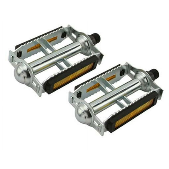 616 Steel Pedals 9/16" Chrome. Bike pedals, bicycle pedal, mostly for bikes with three piece crank, track, fixie,