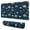 Dark Blue Dinosaurs-3, variant on Long Mouse Pads for Desk,Dark Blue Dinosaurs Space Pattern Desk Mats on Top Of Desks, Desk Mouse Pad Extra Large with 3mm Non-Slip Base and Stitched Edge for Gaming,Office,Work,Home 47.3"x23.6"