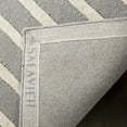 thumbnail image 4 of SAFAVIEH Kids X Pattern Wool Area Rug, Grey/Ivory, 5' x 7', 4 of 8