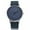 Blue-b, variant on Fashion Women Stainless Steel Analog Quartz Wrist Watch 22mm Rubber Watch Strap Reading Bracelets Mens Large Face Watch Wrist Watches for Women Wind up Watches for Men Mens Watch Silicone Band