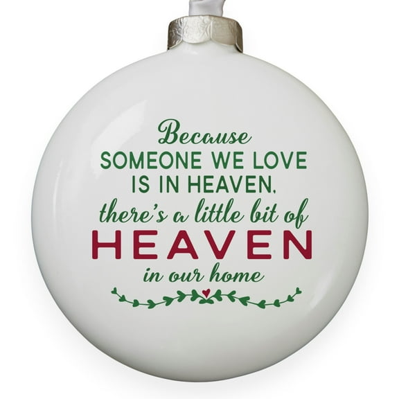 Personalization Mall Heaven In Our Home Deluxe Memorial Ornament