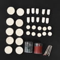 thumbnail image 4 of 36PCS Wool Felt Grinding Buffing Wheels Pads Kit Wool Polishing Accessories, 4 of 5