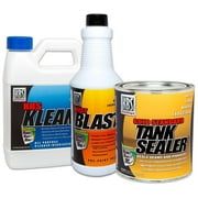KBS Coatings 53000 Auto Fuel Tank Sealer Kit, Seals Up to 25 Gallon Tank