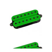 DiMarzio DP756 Illuminator 7 String Neck Humbucker Green with Black poles-NEW