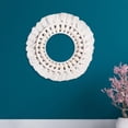 thumbnail image 3 of Espejo de pared redondo Zulema Espejo de pared macramé, 3 of 6