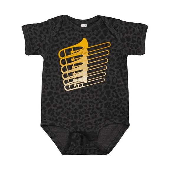 Inktastic Trombone Line Boys or Girls Baby Bodysuit
