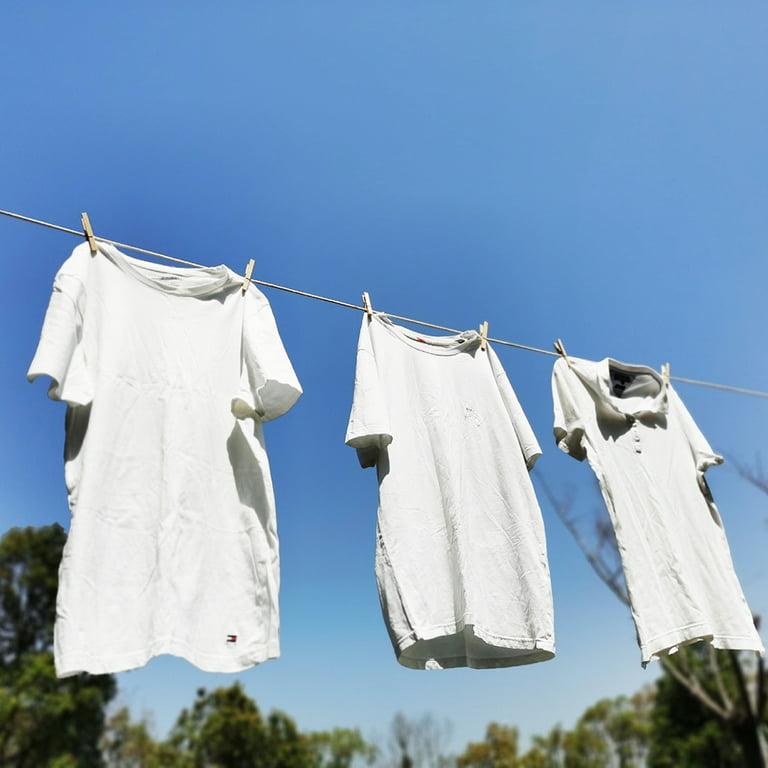 2 Pcs Cottton Clothes Line ,3/16 Inch 50 Feet Laundry Clothesline