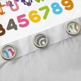 thumbnail image 4 of Homewish Kids Cartoon Animals Curtains Pack of 2 (42x84 Each),Colorful Numbers Curtains Blackout,Kawaii Wildlife Bedroom Curtains,Microfiber Bedroom Decor, 4 of 6