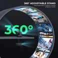thumbnail image 4 of Mini Projector with WiFi and Bluetooth, 1080P Projector 12000 Lumens, Built-in Apps, 4 of 8