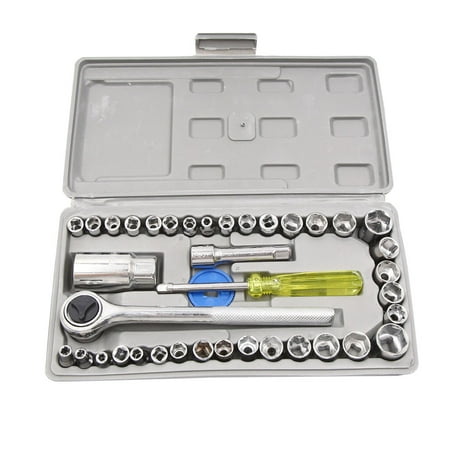 - 39 In 1 Maintance Sleeve Wrench Socket Combination Set Auto Car Repair Tool