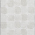 thumbnail image 4 of HomeRoots 669202 8 x 10 ft. Ivory & Beige Abstract Geometric Transitional Washable Machine Made Rectangle Area Rug with UV Protection, 4 of 9