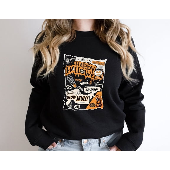 Velto Vintage Retro Happy Holiday T-Shirt, Cute Happy Holiday Theme Shirt, Happy Holiday Shirt, Happy Holiday Shirt, Hocus Pocus Shirt, Witch Shirt All Size S-5XL