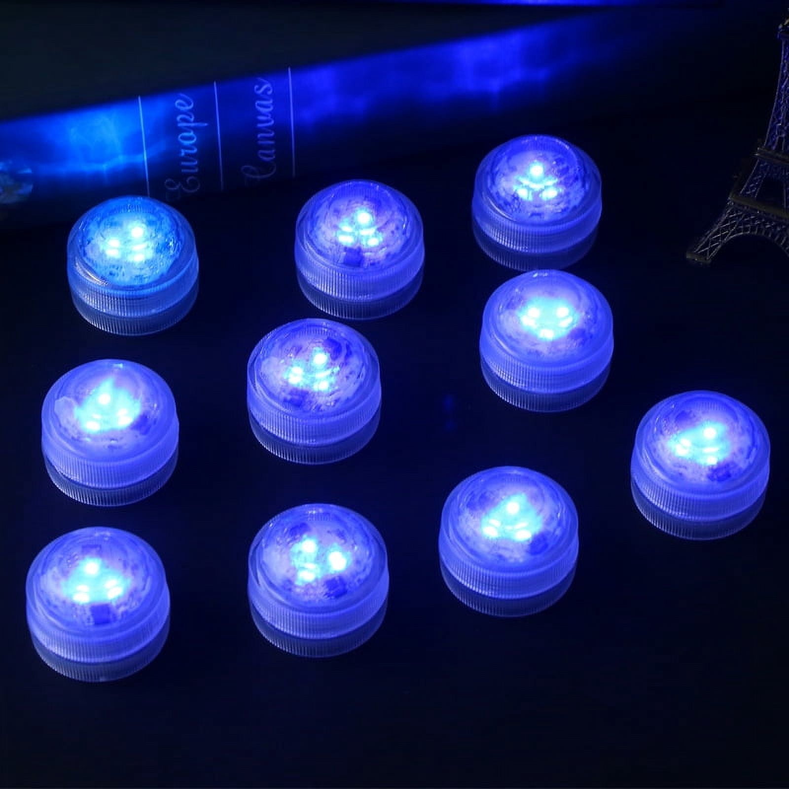 Luces LED con perilla pequeña de diamante, 3 luces, control remoto, RGB ...