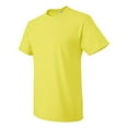 thumbnail image 2 of Couver HD Cotton Short Sleeve T-Shirt , Neon yellow , 2X-Large, 2 of 4