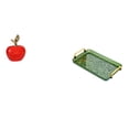 thumbnail image 1 of Figura De Cerámica Con Forma De Fruta, Adorno Escultural Para Cafetería, Estudio, Plato De Postre Festivo, Bandeja Para Mesa De Centro Con Asa, Bandeja Para Servir, Bandeja Para Guardar, 1 of 8