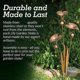 thumbnail image 2 of Garden Stake with Bells Calla Lily Outdoor Lillies Flower Decorations Garden and Yard Accessories Decorations, 2 of 5