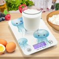 thumbnail image 7 of Jellyfish Food Scale Digital Kitchen Scale Waterproof Tempered Glass Tare Function 11 lb for Baking Cooking Meal Prep, 7 of 7