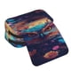thumbnail image 4 of Disketp Colorful Feather Owl Estuche de Lápices de Doble Capa con Tapa Abatible y Cremallera, Organizador Escolar para Adolescentes y Adultos, 4 of 7