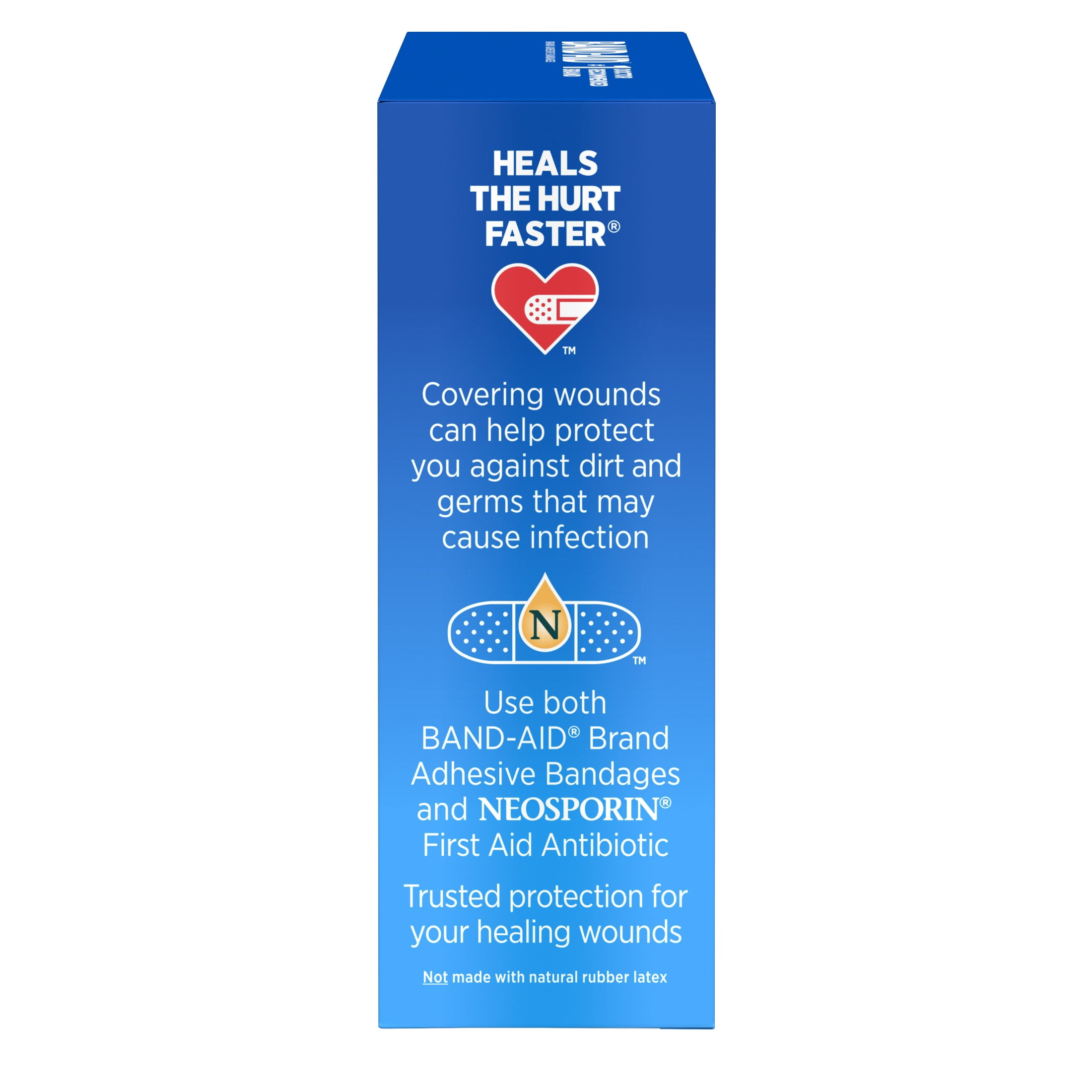 Band-Aid Brand Tru-Stay Plastic Adhesive Bandages, All One Size, 60 Count