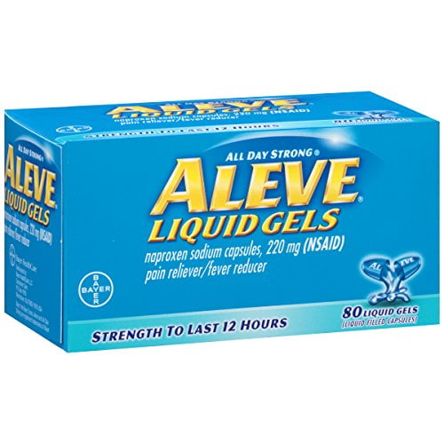 Aleve Liquid Gels, 220mg, 160 Ct