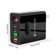 thumbnail image 2 of Adaptador carga del Cabeza cargador Quick Charger Multi Plug Fast 45W 4 Puertos 2 USB Tipo-C Pantalla digital para 14, 2 of 9