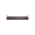Lorell Mahogany Laminate Keyboard Tray – Under Desk Mount, Cable Management 2 thumbnail image