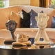 thumbnail image 1 of 3x Jarrón de resina creativo Cabeza Escultura artística Estatua Macetas para porche pequeña sala de TV interior Jardín Decoración Macarena Macetas de resina, 1 of 8