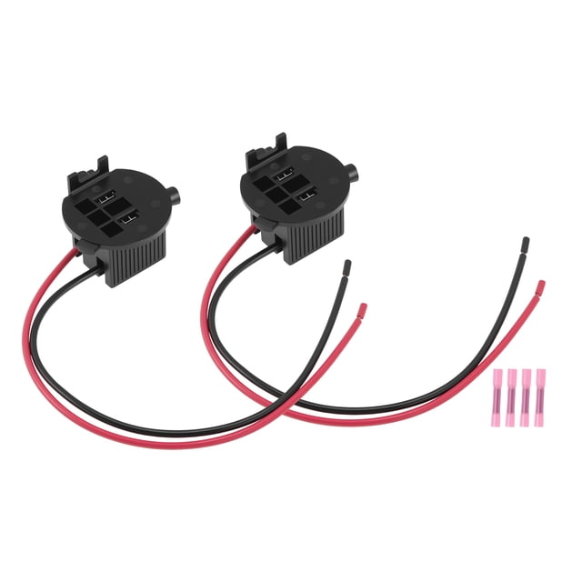 2 Juegos de Adaptadores de Soporte de Socket de Bombilla H7 para Hyundai Veloster 2012-2018 y Hyundai Genesis Coupe 2013-2016 Reemplazar 18647-55007S