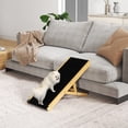 thumbnail image 2 of PawHut 33" Foldable Dog Ramp with 4-Level Adjustable Height for S, M Dogs, 2 of 10