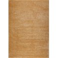 thumbnail image 1 of Ladole Rugs Solid Color Shaggy Meknes Durable Beautiful Turkish Indoor Area Rug Carpet in Yellow 3'11" x 5'7", 1 of 4