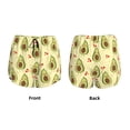 thumbnail image 3 of Vsdgher Avocados And Hearts Athletic Shorts for Women, Women's Running Double Layer Shorts, High Waisted Yoga Shorts, Workout Athletic Shorts-Small, 3 of 7